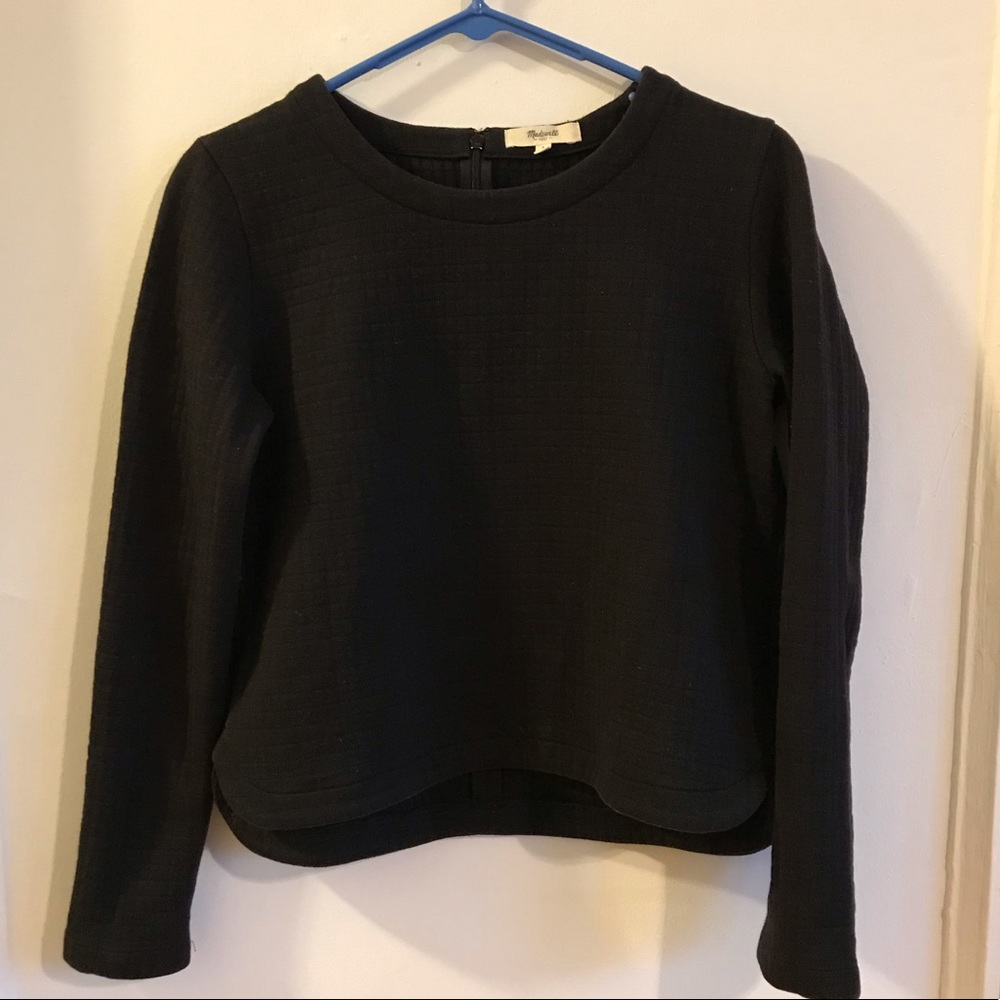 Madewell quilted shirt/sweater
